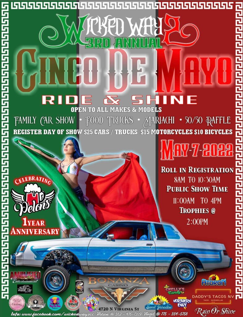 May 2023 Wicked Wayz Cinco de Mayo Ride & Shine Reno Car Shows